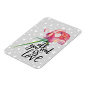 必要なのは愛のバラ マグネット (左側)