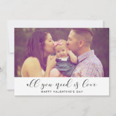 必要なのは愛のバレンタインデーのカードだけだ シーズンカード (正面)