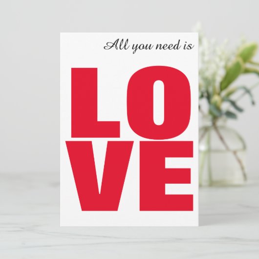 必要なのは愛のバレンタインデー 案内状 (スタンド正面)