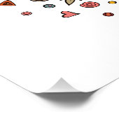 必要なのは愛のレトロヴィンテージタイポグラフィ ポスター (コーナー)