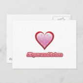 必要なのは愛 ポストカード (正面/裏面)