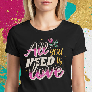 必要なのは愛 Tシャツ