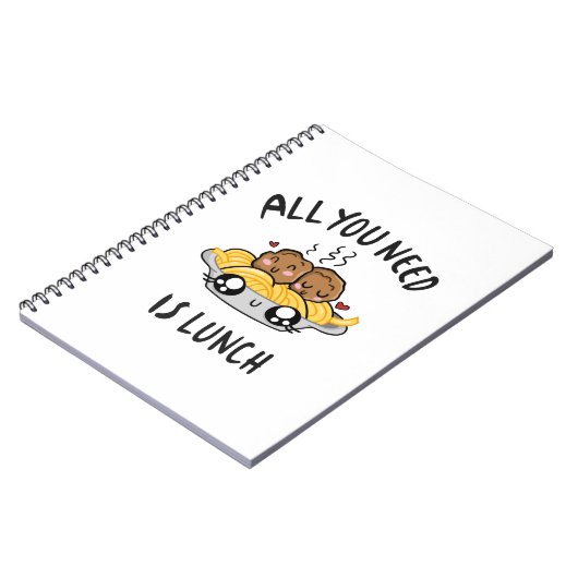 必要なのは昼食だけだ ノートブック (左側)