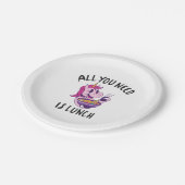 必要なのは昼食だけだ ペーパープレート (アングル)