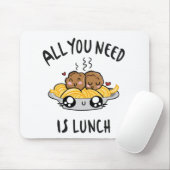 必要なのは昼食だけだ マウスパッド (マウス)