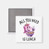 必要なのは昼食だけだ マグネット (正面/裏面)