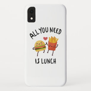 必要なのは昼食だけだ iPhone XRケース