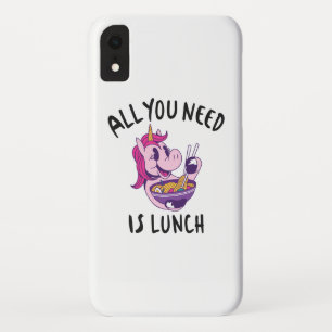 必要なのは昼食だけだ iPhone XRケース