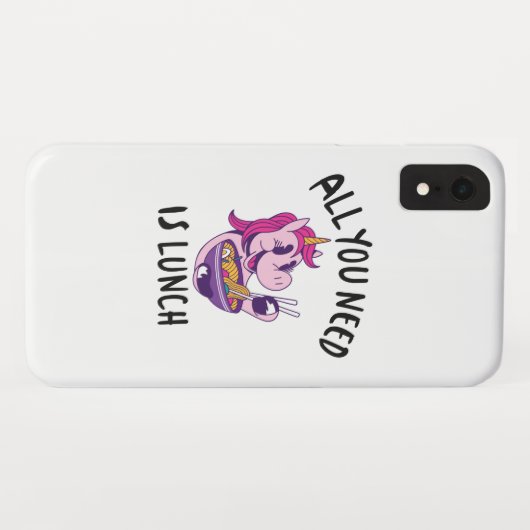 必要なのは昼食だけだ Case-Mate iPhoneケース (裏面(横))