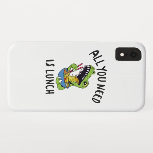 必要なのは昼食だけだ Case-Mate iPhoneケース (裏面(横))