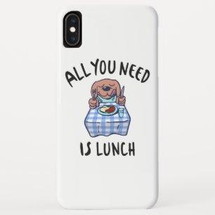 必要なのは昼食だけだ iPhone XS MAXケース