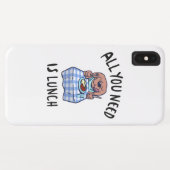 必要なのは昼食だけだ Case-Mate iPhoneケース (裏面(横))