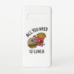 必要なのは昼食だけだ SAMSUNG GALAXY S10ケース<br><div class="desc">必要なのは昼食だけだ。お昼の時間だ。愛おもしろいしフランスのてハンバーガー。大人向け子供への完璧な試合。</div>