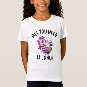 必要なのは昼食だけだ Tシャツ