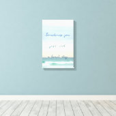 必要なのは海シーン キャンバスプリント (インサイチュ (ウッドフロア))