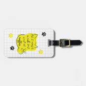 必要なのは猫とコーヒーだけ ラゲッジタグ (正面横)