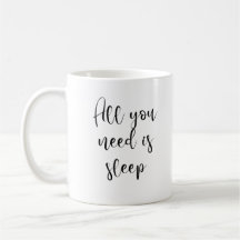 必要なのは睡眠マグだけだ