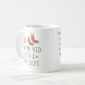 必要なのは秋とメッセージカスタムだけ コーヒーマグカップ (正面左)