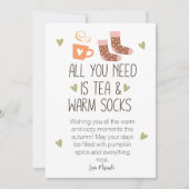 必要なのは秋とメッセージカスタムだけ シーズンカード (正面)