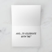 必要なのは誕生日カードのLOVE/A CAMPER/ME カード (内部)