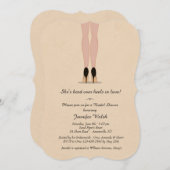 必要なのは靴の招待状 招待状 (正面/裏面)