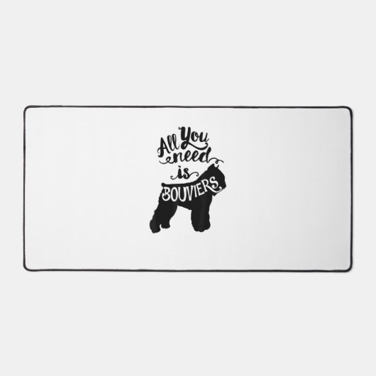 必要なのはBouvier Dog Lover Gift J00171 デスクマット (正面)