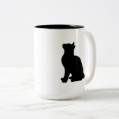 必要なのはLoveだけ – Cat Coffee Mug ツートーンマグカップ (正面右)