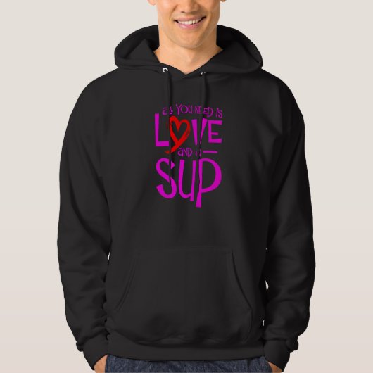 必要なのはLoveとSup Supパドルボード1 パーカ (正面)