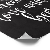 必要なのはLove and Beer 8x10 Chalboard Sign ポスター (角)