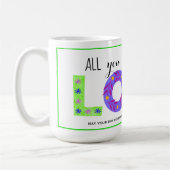 必要なのはLOVE Bohemianコーヒーマグ コーヒーマグカップ (左)