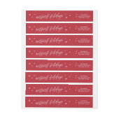 必要なのはLOVE Christmas周回ラベルだけだ ラップアラウンドラベル (シート)