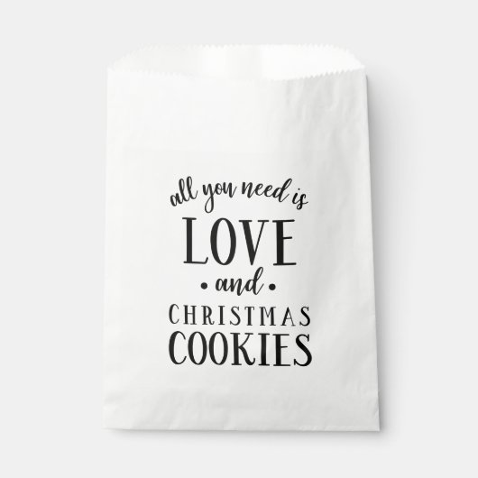 必要なのはLOVE & Christmas Cookiesスクリプト フェイバーバッグ (正面)