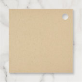 必要なのはLove & Cookieの結婚式の引き出物ラベル フェイバータグ (裏面)