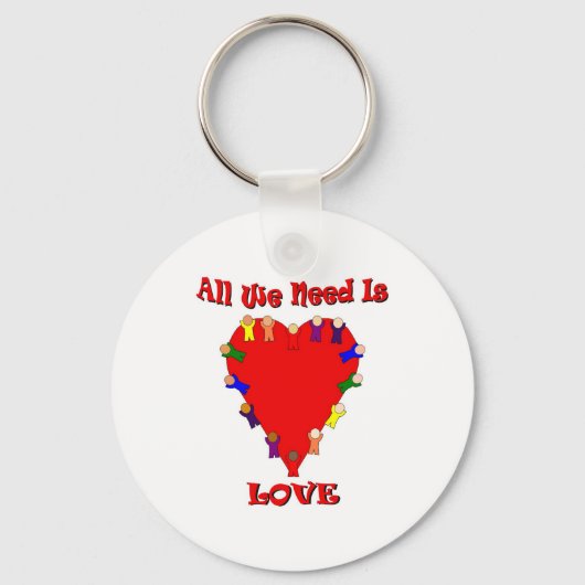 必要なのはLove Keychain キーホルダー (正面)