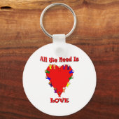 必要なのはLove Keychain キーホルダー (正面)