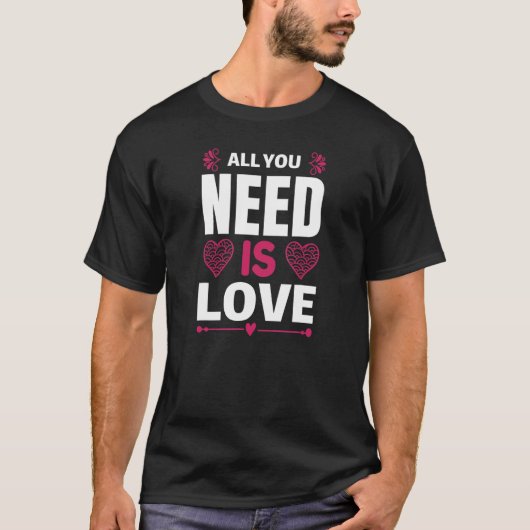必要なのはLove PerfectアンチHate Love Equali Tシャツ (正面)