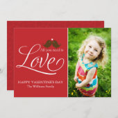 必要なのはLove {red} シーズンカード (正面/裏面)