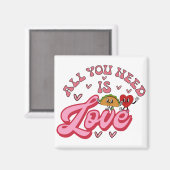 必要なのはLove T-Shirt マグネット (正面/裏面)