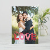 必要なのはLove Valentine's Dayフォトカード シーズンカード (スタンド正面)