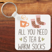 必要なのはTea & Warm socks season キーホルダー (正面)