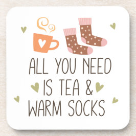 必要なのはTea & Warm socks season コースター