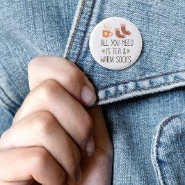 必要なのはTea & Warm socks season 缶バッジ