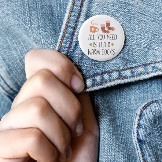必要なのはTea & Warm socks season 缶バッジ