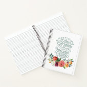 必要なものすべて大きなスパイラルノートブック ノートブック (内部)