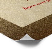 必要なものすべて ポスター (角)