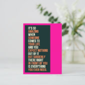 必要なものすべて ポストカード (スタンド正面)