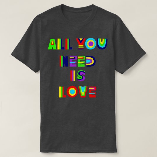 必要なものすべて Tシャツ (デザイン正面)