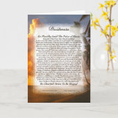 必要なものの詩カード最高のEhrmann熱帯日没 カード (黄色い花)