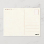 必要なものの郵便はがき ポストカード (裏面)