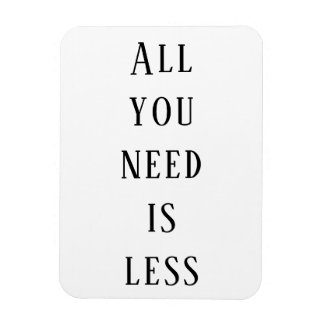 必要なものは少ない マグネット